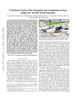 CNN-Based Camera Pose Estimation and Localisation of Scan Images for Aircraft Visual Inspection