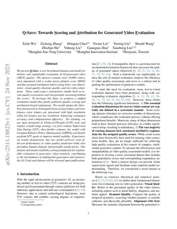 Q-Save: Towards Scoring and Attribution for Generated Video Evaluation