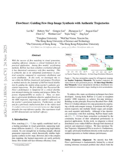 FlowSteer: Guiding Few-Step Image Synthesis with Authentic Trajectories