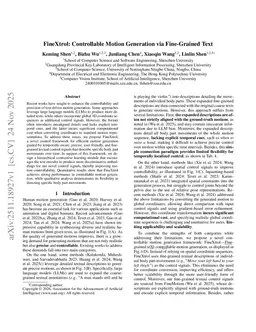 FineXtrol: Controllable Motion Generation via Fine-Grained Text