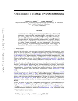 Active Inference is a Subtype of Variational Inference