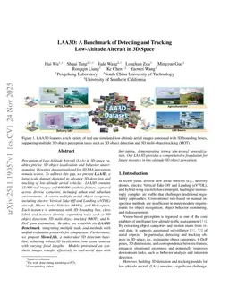 LAA3D: A Benchmark of Detecting and Tracking Low-Altitude Aircraft in 3D Space