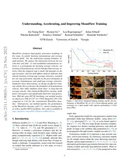 Understanding, Accelerating, and Improving MeanFlow Training
