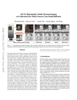 3M-TI: High-Quality Mobile Thermal Imaging via Calibration-free Multi-Camera Cross-Modal Diffusion