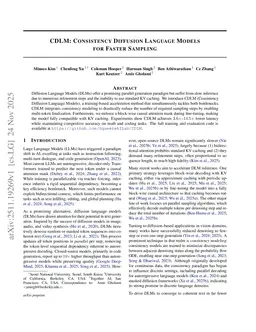 CDLM: Consistency Diffusion Language Models For Faster Sampling
