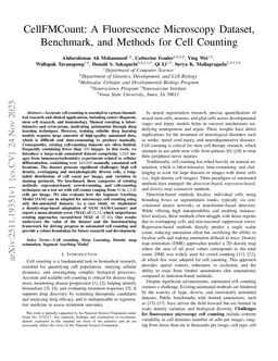 CellFMCount: A Fluorescence Microscopy Dataset, Benchmark, and Methods for Cell Counting