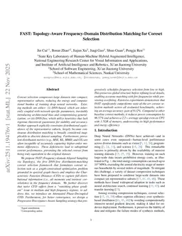 FAST: Topology-Aware Frequency-Domain Distribution Matching for Coreset Selection