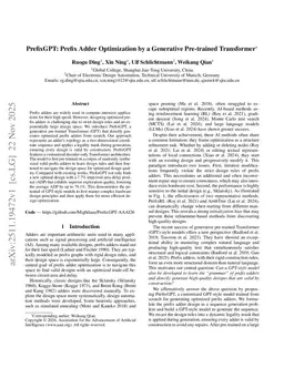 PrefixGPT: Prefix Adder Optimization by a Generative Pre-trained Transformer