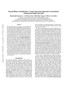 Beyond Binary Classification: A Semi-supervised Approach to Generalized AI-generated Image Detection