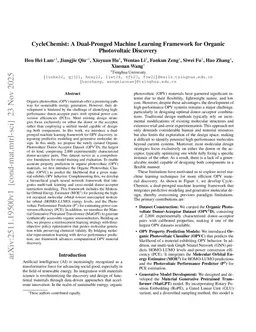 CycleChemist: A Dual-Pronged Machine Learning Framework for Organic Photovoltaic Discovery