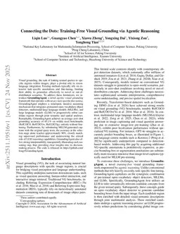 Connecting the Dots: Training-Free Visual Grounding via Agentic Reasoning