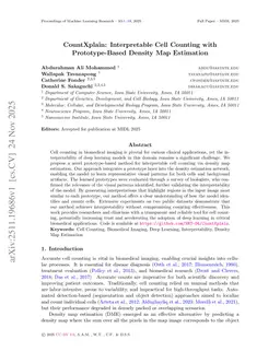 CountXplain: Interpretable Cell Counting with Prototype-Based Density Map Estimation