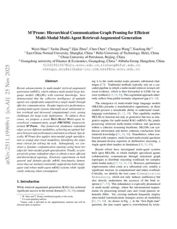 M$^3$Prune: Hierarchical Communication Graph Pruning for Efficient Multi-Modal Multi-Agent Retrieval-Augmented Generation