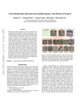 Generalizable Slum Detection from Satellite Imagery with Mixture-of-Experts