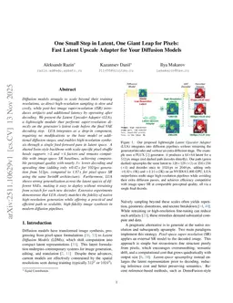 One Small Step in Latent, One Giant Leap for Pixels: Fast Latent Upscale Adapter for Your Diffusion Models