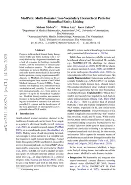 MedPath: Multi-Domain Cross-Vocabulary Hierarchical Paths for Biomedical Entity Linking