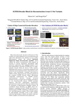 SUPER Decoder Block for Reconstruction-Aware U-Net Variants