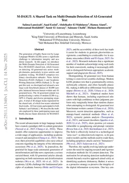 M-DAIGT: A Shared Task on Multi-Domain Detection of AI-Generated Text