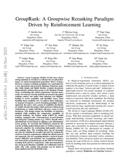 GroupRank: A Groupwise Reranking Paradigm Driven by Reinforcement Learning