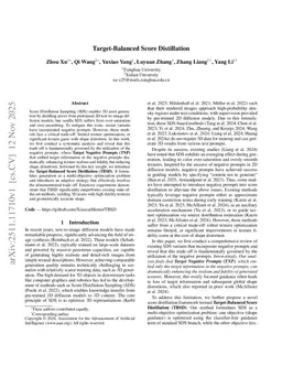 Target-Balanced Score Distillation