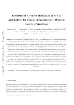 Evaluation of Attention Mechanisms in U-Net Architectures for Semantic Segmentation of Brazilian Rock Art Petroglyphs