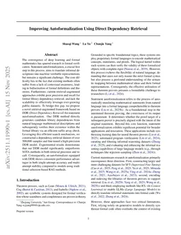 Improving Autoformalization Using Direct Dependency Retrieval