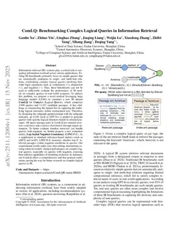 ComLQ: Benchmarking Complex Logical Queries in Information Retrieval