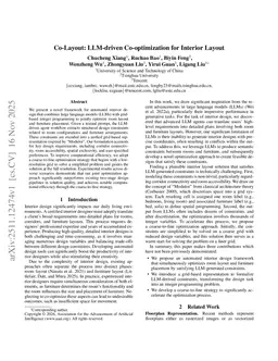 Co-Layout: LLM-driven Co-optimization for Interior Layout