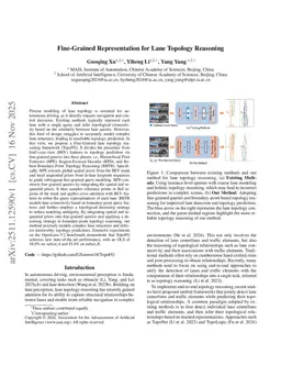 Fine-Grained Representation for Lane Topology Reasoning