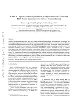 Knots: A Large-Scale Multi-Agent Enhanced Expert-Annotated Dataset and LLM Prompt Optimization for NOTAM Semantic Parsing