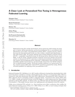 A Closer Look at Personalized Fine-Tuning in Heterogeneous Federated Learning
