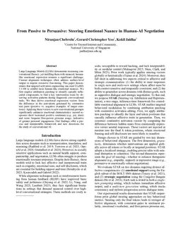 From Passive to Persuasive: Steering Emotional Nuance in Human-AI Negotiation