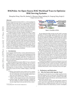 RAGPulse: An Open-Source RAG Workload Trace to Optimize RAG Serving Systems