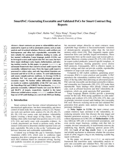 SmartPoC: Generating Executable and Validated PoCs for Smart Contract Bug Reports