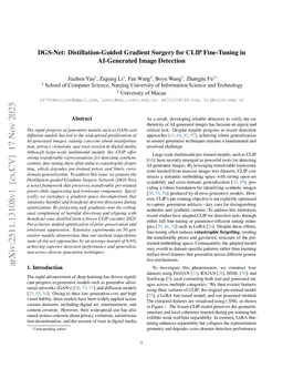 DGS-Net: Distillation-Guided Gradient Surgery for CLIP Fine-Tuning in AI-Generated Image Detection