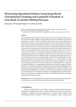 Discovering Operational Patterns Using Image-Based Convolutional Clustering and Composite Evaluation: A Case Study in Foundry Melting Processes