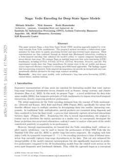 Naga: Vedic Encoding for Deep State Space Models