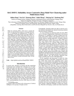 RAC-DMVC: Reliability-Aware Contrastive Deep Multi-View Clustering under Multi-Source Noise