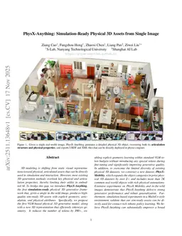 PhysX-Anything: Simulation-Ready Physical 3D Assets from Single Image