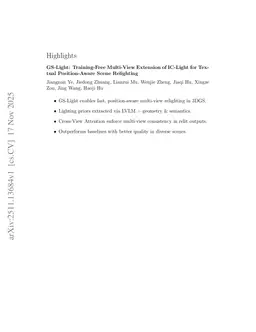 Training-Free Multi-View Extension of IC-Light for Textual Position-Aware Scene Relighting