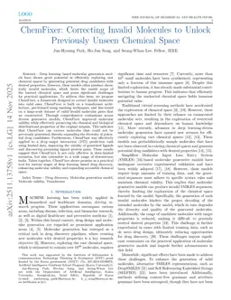 ChemFixer: Correcting Invalid Molecules to Unlock Previously Unseen Chemical Space