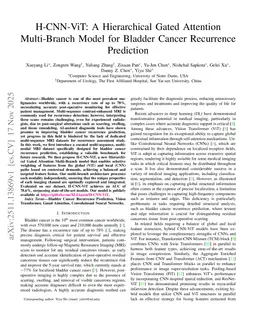 H-CNN-ViT: A Hierarchical Gated Attention Multi-Branch Model for Bladder Cancer Recurrence Prediction