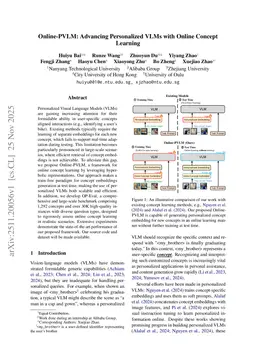 Online-PVLM: Advancing Personalized VLMs with Online Concept Learning