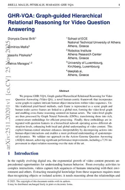 GHR-VQA: Graph-guided Hierarchical Relational Reasoning for Video Question Answering