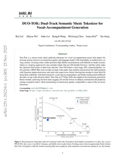 DUO-TOK: Dual-Track Semantic Music Tokenizer for Vocal-Accompaniment Generation