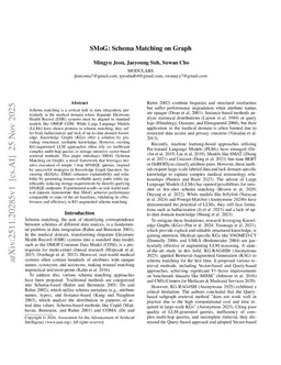Schema Matching on Graph: Iterative Graph Exploration for Efficient and Explainable Data Integration
