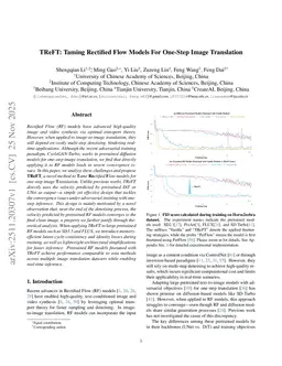 TReFT: Taming Rectified Flow Models For One-Step Image Translation