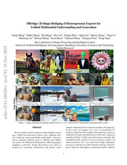 HBridge: H-Shape Bridging of Heterogeneous Experts for Unified Multimodal Understanding and Generation