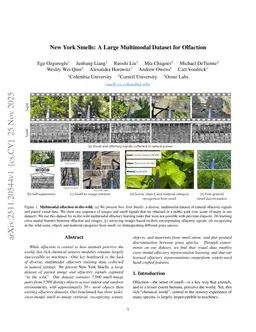 New York Smells: A Large Multimodal Dataset for Olfaction