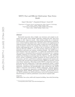 MSTN: A Lightweight and Fast Model for General TimeSeries Analysis